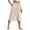 30# Gray, variant on Womens Capri Pants Gaucho Wide Leg Linen High Waisted Cotton Beach Palazzo Pants with Pockets Green 3XL
