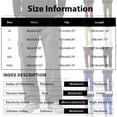 thumbnail image 5 of UDAUDU Mens Baggy Sweatpants Wide Leg Comfortable Cargo Sweatpants with Pockets Casual Lounge High Elastic Waisted Fall Winter Pants Purple L, 5 of 9