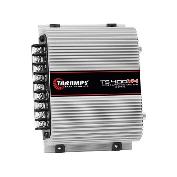 Taramps TS 400x4 FULL RANGE 2 Ohms 4 Channels 400 Watts RMS Class D Car