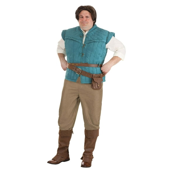 Plus Size Authentic Disney Flynn Rider Costume for Men