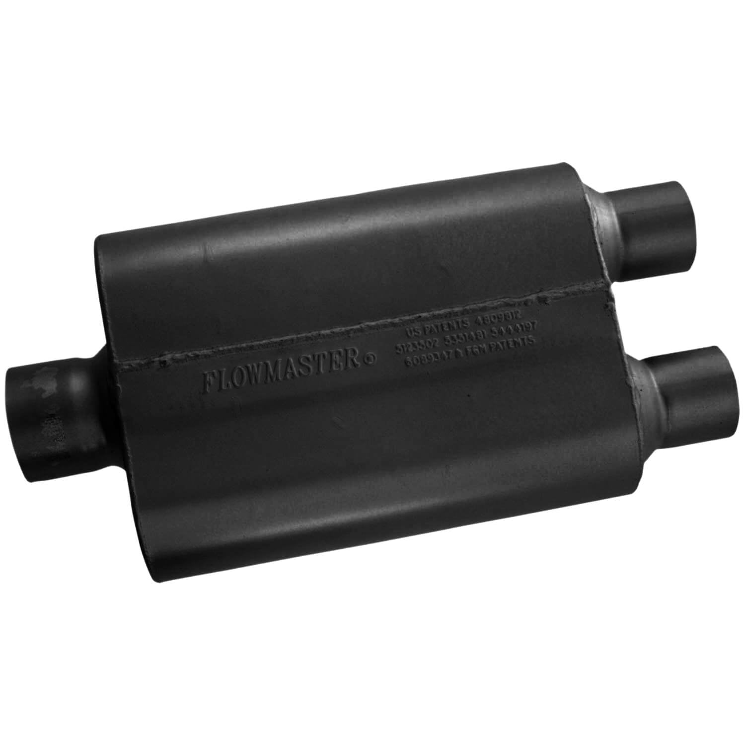 Flowmaster 430402 40 Series Muffler - 3.00 Center In / 2.50 Dual Out - Aggressive Sound