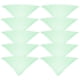 thumbnail image 5 of KAKOWELY 10 bufandas de seda para danza, accesorios de actuación, bufandas pequeñas y lisas, 5 of 5
