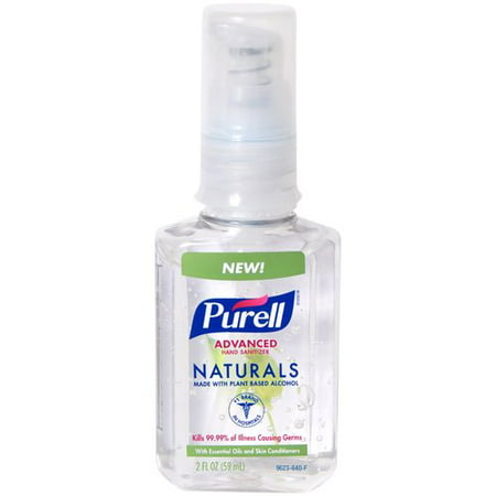 Purell Naturals Advanced Hand Sanitizer, 2.0 fl oz