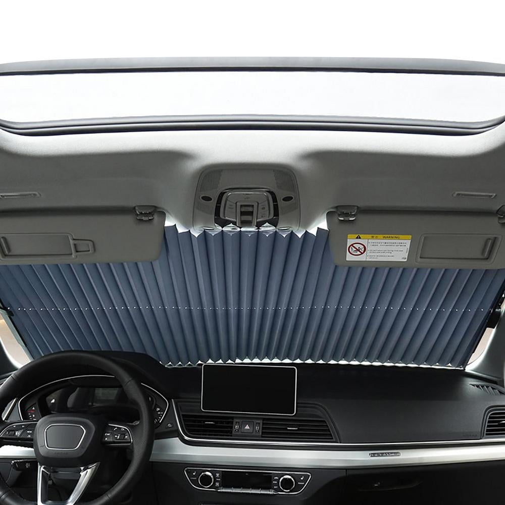 Tohuu Windshield Sun Shade Retractable Windshield Sun Shade For Car