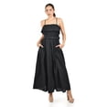thumbnail image 1 of Vestido largo con cinto Roman Fashion /Juvenil, 14116 (Negro) negro CH, 1 of 5