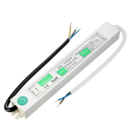 - LED Driver Power Supply IP67,AC100~240V to DC12V 36 Watt Transformer