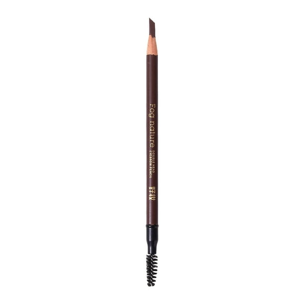 Lápiz de cejas natural de doble punta Xihbxyly en forma de cuchillo Resistente al sudor Duradero y nose decolora