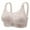 Gray, variant on New summer arrivals SMihono Wireless Support Bras for Older Women Lift No Underwire Plus Size Bras Lace Embroidery Full Coverage Comfort Breathable Bralettes Red 44/100
