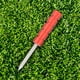thumbnail image 3 of Herramienta de reparación de divots de golf de acero inoxidable Horquilla de reparación extraíble Limpiador de pitch de horquilla Rojo, 3 of 7
