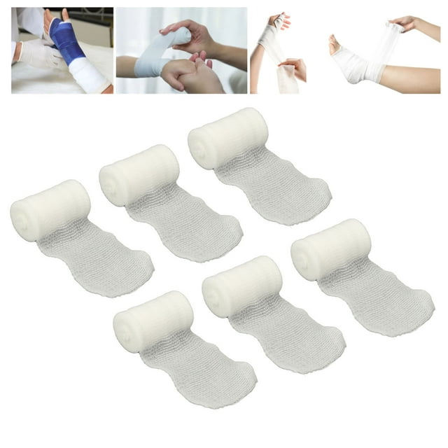 PBT Elastic Bandage, Breathable Easy To Use Lightweight First Aid Bandages For Household