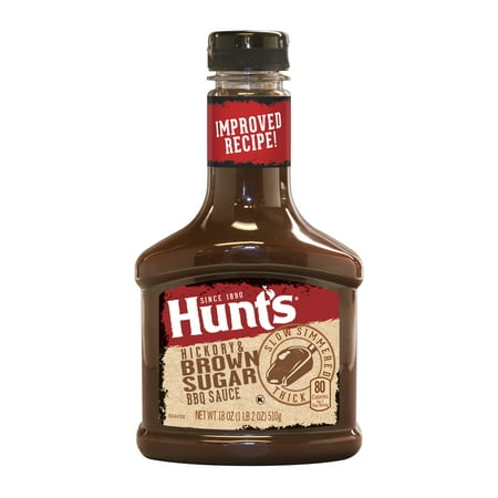 Hickory Honey - (4 Pack) Hunt's Hickory & Brown Sugar BBQ Sauce, 18 oz