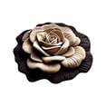 thumbnail image 1 of ERK 1Pcs 3D Floral Area Rug Non Slip Floor Mat For Living Room And Entryway, 1 of 5