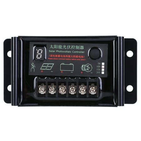 

Solar Panel Regulator Power Generation Controller Waterproof 10A 9.6V 11.1V 12.8V 14.8V 22.2V