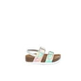 thumbnail image 2 of Wonder Nation Toddler Girl Two Buckle Sandals, 2 of 9