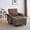 Coffee, variant on 49" Soft Fabric Couch Bed, Multifunctional Convertible Sofa Bed with adjustable backrest, Convertible Chaise Lounge Indoor with usb port and swivel side table for living space and apartment, Beige