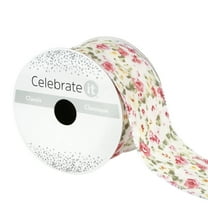 12 Pack: 2.5" x 3yd. Sheer Wired Ribbon by Celebrate It Classic