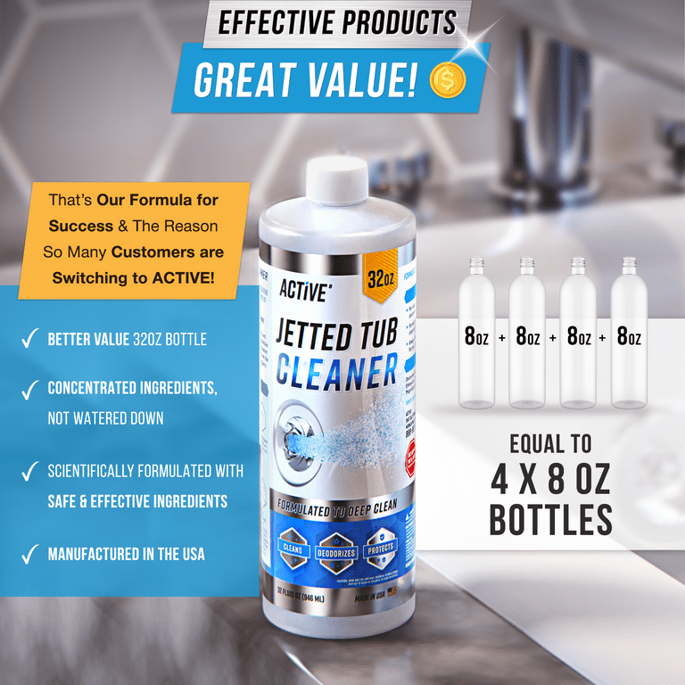 Bathtub jet cleaner discount
