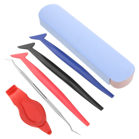 Niceauty 1 Set Vinyl Tool Kit Car Vinyl Wrap Tool Assorted Color for Automotive Use