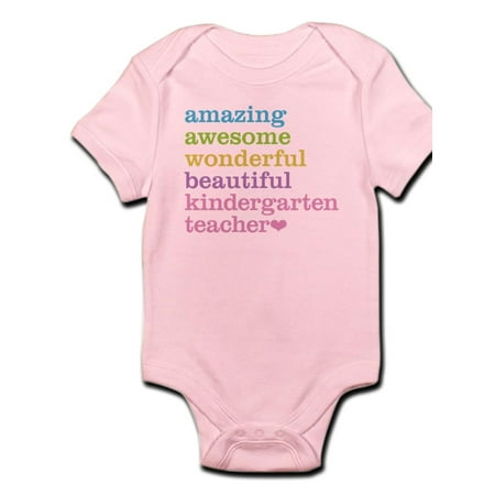 

CafePress - Kindergarten Teacher Body Suit - Baby Light Bodysuit
