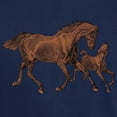 thumbnail image 3 of CafePress - Chestnut Mare And Foal Dark T Shirt - Men's Classic Graphic Cotton T-Shirt, 3 of 4