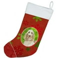 thumbnail image 2 of Carolines Treasures CK4006CS Christmas Snowflakes Spinone Italiano Christmas Stocking, 2 of 2