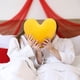 thumbnail image 4 of pstuiky Cojín en forma de corazón, almohadas suaves, cojín decorativo para sofá, coche, hogar, regalo, 4 of 5