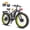 Green, variant on KAIJIELAISI Electric Bike for Adults Dual Motor AWD Mountain Electric Bicycles 52V 26AH Removable Lithium Battery, 26" 4.0 inch Fat Tire Ebike E-Bike for Adults UL2849.