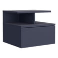 thumbnail image 1 of Adele Floating Nightstand Engineered Wood Blue, 1 of 8