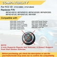 thumbnail image 2 of Key Fob Replacement for 2001-06 Toyota Highlander/ 00-06 Celica Echo/ 00-03 Prius/ 01-04 RAV4/ 04-06 Tundra/ 99-09 4Runner/ 2004-2007 xB Remote Control,HYQ12BBX HYQ12BAN,2Pcs, 2 of 8