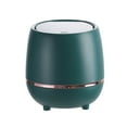 thumbnail image 3 of Small Trash Can with Lid, Mini Trash Can for Bathroom, Office and Bedroom, Small Bathroom Garbage Can with Swing Top, Compact Waste Basket for Desk, Dorm & Home, Green - Xuniizn, 3 of 9