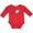 Red, variant on Inktastic Tennis Sports Racquet Boys or Girls Long Sleeve Baby Bodysuit