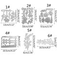 thumbnail image 2 of Flower Grass Metal Cutting Dies Scrapbooking Stencil Die Cuts Card Embossing DIY Photo Album Template Mold Decoration, 2 of 4
