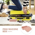 thumbnail image 2 of Jabonera De Silicona Sellada Jabonera De Cocina Porta Frutas Viaje Estudiante Gel De Sílice Rosa, 2 of 6