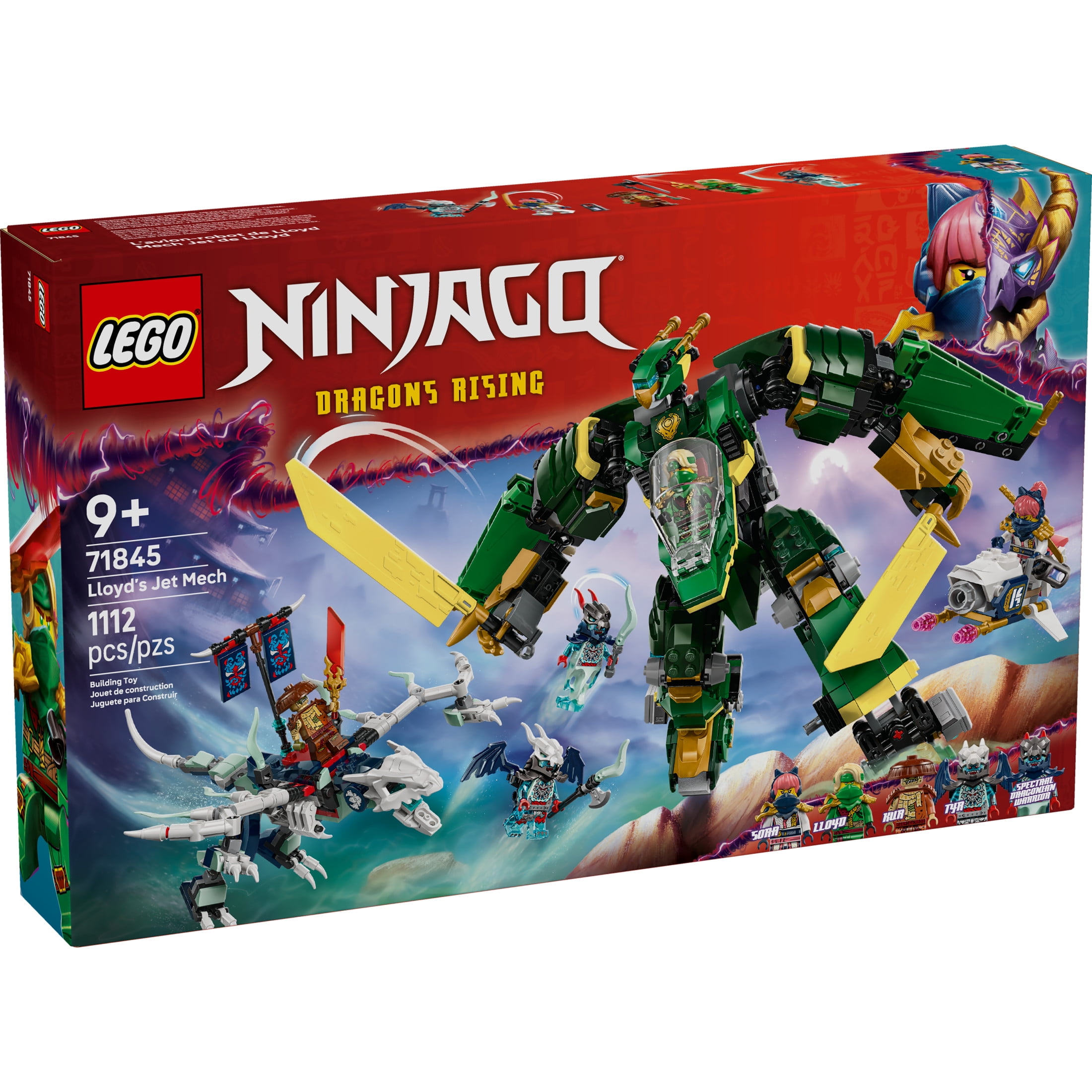 LEGO NINJAGO Lloyd's Jet Mech Building Toy - Model Building Kit
