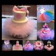 thumbnail image 3 of Tulle Tutu Cake Boda Silla Navidad Baby Shower Fiesta Cumpleaños Decoración Yuyangstore falda de la torta, 3 of 8