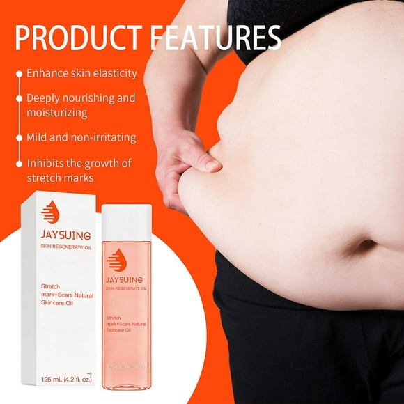 Collagen Boost Firming & fting Skincare Oil, Stretch Marks Remover Essential Oil, Skin Care Treatment Cream For Stretch Mark