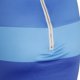 thumbnail image 4 of Vestido ajustado Soledad sin espalda a rayas de verano para mujer Azul, 4 of 10