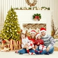 thumbnail image 4 of Gymax 5Ft Pre-lit Christmas Tree Hinged Fir Tree w/ 8 Flash Modes LED Lights, 4 of 10