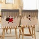 thumbnail image 5 of Toystoory Funda para silla DIY, accesorios suaves, suministros para el hogar, adorno exquisito, decoración de Navidad lavable a prueba de polvo Kits de decoración para fiestas Patrón mayor, 5 of 6