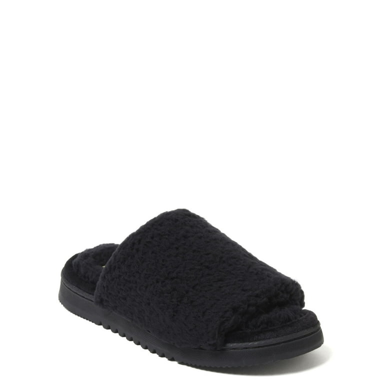 Dearfoam open toe slippers deals