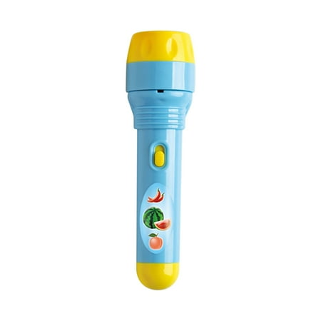 

Slide Projector Flashlight Projection Lamp Toy Slideshow Flashlight Lamp Education Sensory Lights for Wolf Lamp Hanging Night Light for Boys Kids Battery Operated Lamp Music Light Projector for Baby