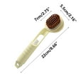 thumbnail image 3 of Liquid Shoe Cleaning Brush with Soft Bristles and Long Handle, Non-Damaging Suede Cleaner for Leather and Fabric Shoes, Strong Decontamination and Gentle Wash for Home or Travel, 3 of 8