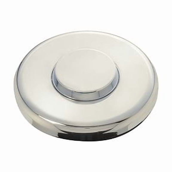 InSinkErator Decorative Air Switch Push Button, Pioneer Style in Polished Nickel - 78664E-ISE