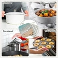 thumbnail image 5 of Heat Resistant Hot Pads 4 pack Beautiful Sandy Beach With Clear Blue Water And Gentle Waves Square Pot Holder for Kitchen Cooking oven And BBQ grill with Hanging Loop Potholder machine washable, 5 of 5