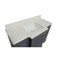 thumbnail image 4 of Nantucket 48" Bathroom Vanity with Marine Gray Cabinet and Quartz Top, 4 of 6