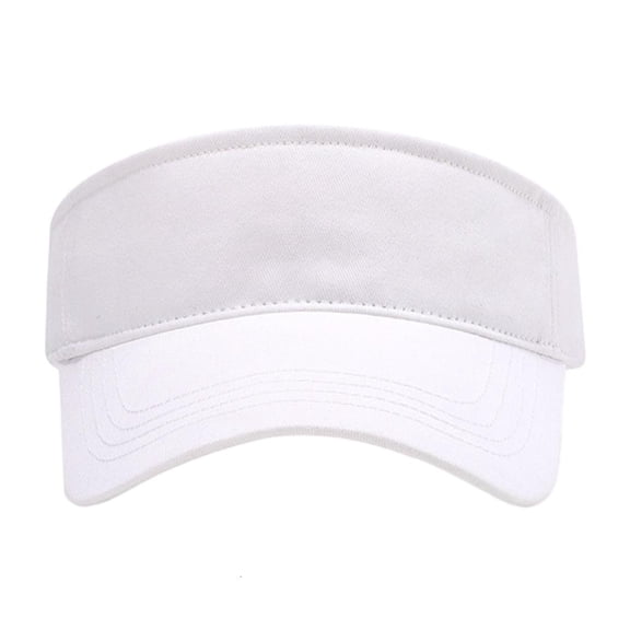 Weflink Adjustable Large Head Size Sun Hat Empty Top Outdoor Summer Caps Cotton
