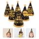 thumbnail image 2 of KAKOWELY 6 sombreros de fiesta de Año Nuevo, conos de papel, diademas y tiaras para la cuenta regresiva., 2 of 4