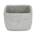 thumbnail image 4 of Cheungs Square Cement Planter With Arrow Design, 4 of 5