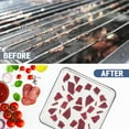 thumbnail image 5 of 4 Pcs Silicone Food Dehydrator-Trays with Edge, 4 Pcs Mesh Dehydrator Mats,Reusable Non Stick Silicone Dehydrator Sheets (9.45x 9.45in) for Liquids,Fruit Leather,Herbs,Meat and Yogurt, 5 of 7