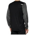 thumbnail image 2 of 100 Percent 40019-00002 Airmatic Long Sleeve Jersey, Black - Large, 2 of 2